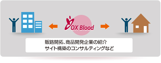 ビジネスマッチングコンサルティング図